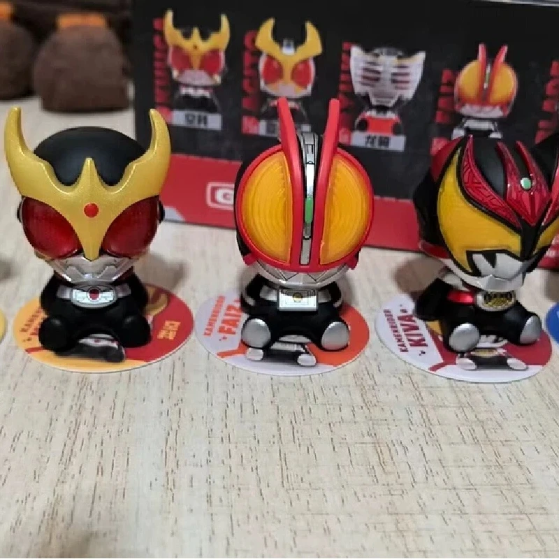 Hot Kamen Rider Blind Box Mini Chess-Style Figure Fridge Magnet Collectible Ornament Anime Toy Mystery Box Gift For Fans view 6