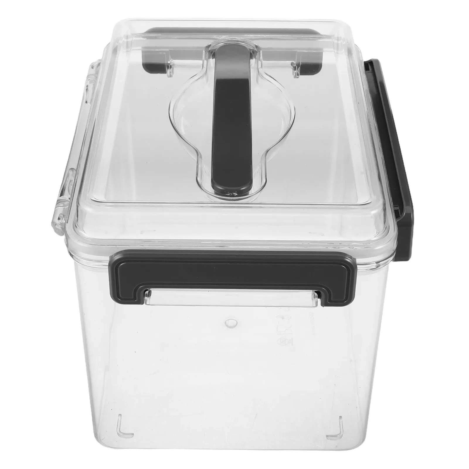 

Transparent Plastic Camera Lens Storage Box with Lid Portable Hard Case 11.4x7.5x6.9 Inch High Density Cushioning Outdoor Ready