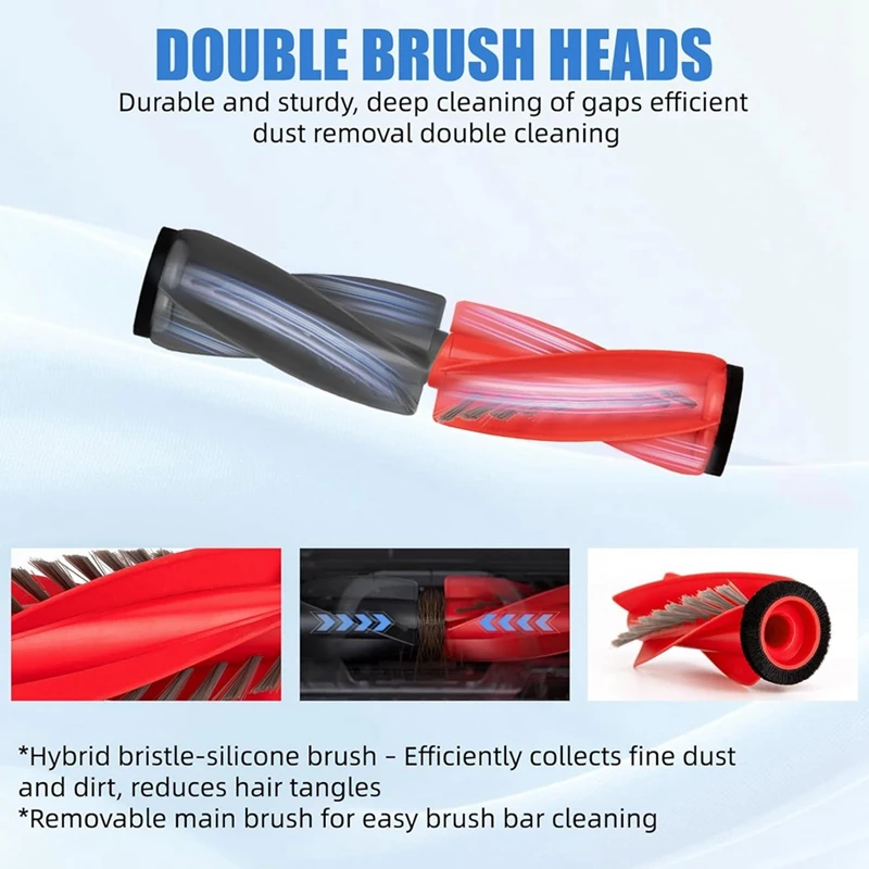 مجموعة ملحقات لقطع غيار المكنسة الكهربائية الروبوتية Saros 10R-A69M