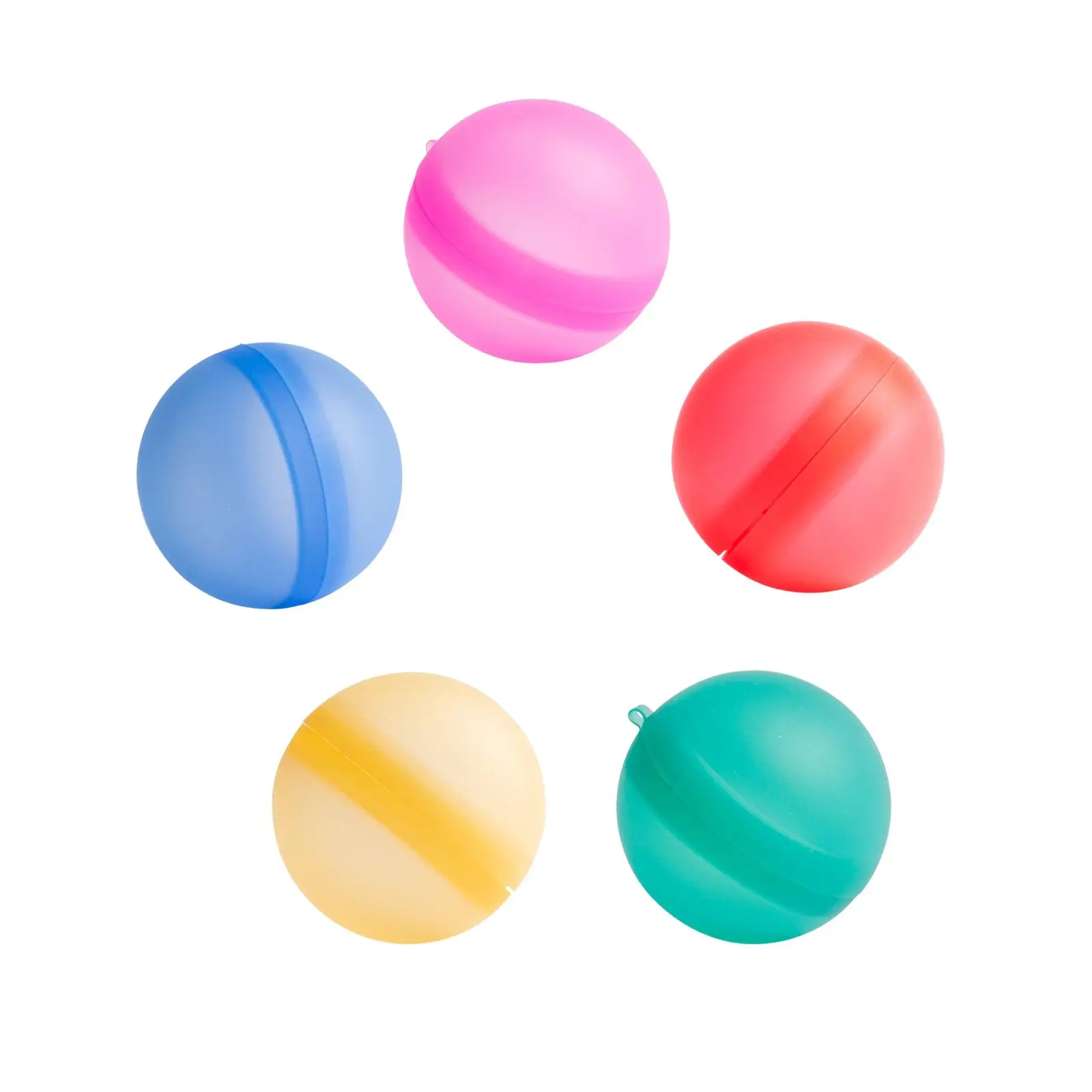 كرات الماء للأطفال، كرة سبلاش قابلة لإعادة الملء، هدية لعبة مياه من السيليكون، قابلة لإعادة الاستخدام ومتينة