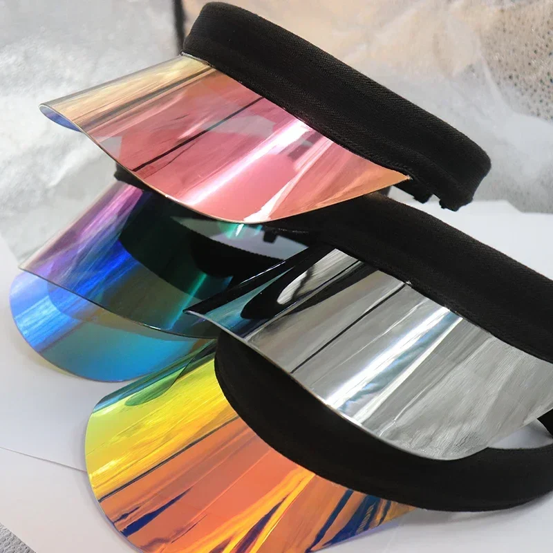 

Sun Hat Fashion Summer Women's Hat Hollow Top Design Thickened Anti-ultraviolet Cycling Sports Sun Visor Beach Women's Golf Hat