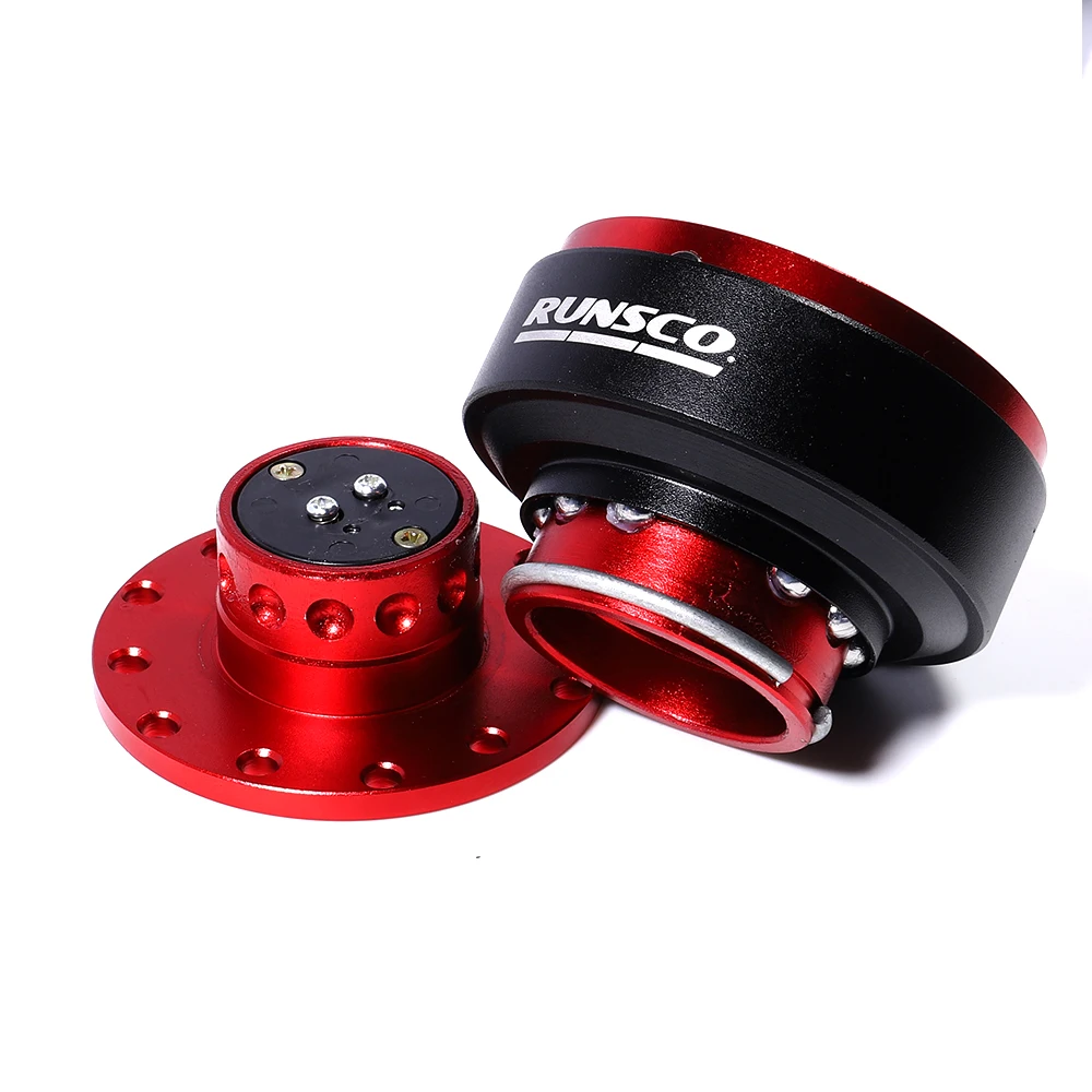 Runsco Racing Style Steering wheel Quick Release Hub Boss Kit Wheel Hub Adapter For Drift Steering Wheel