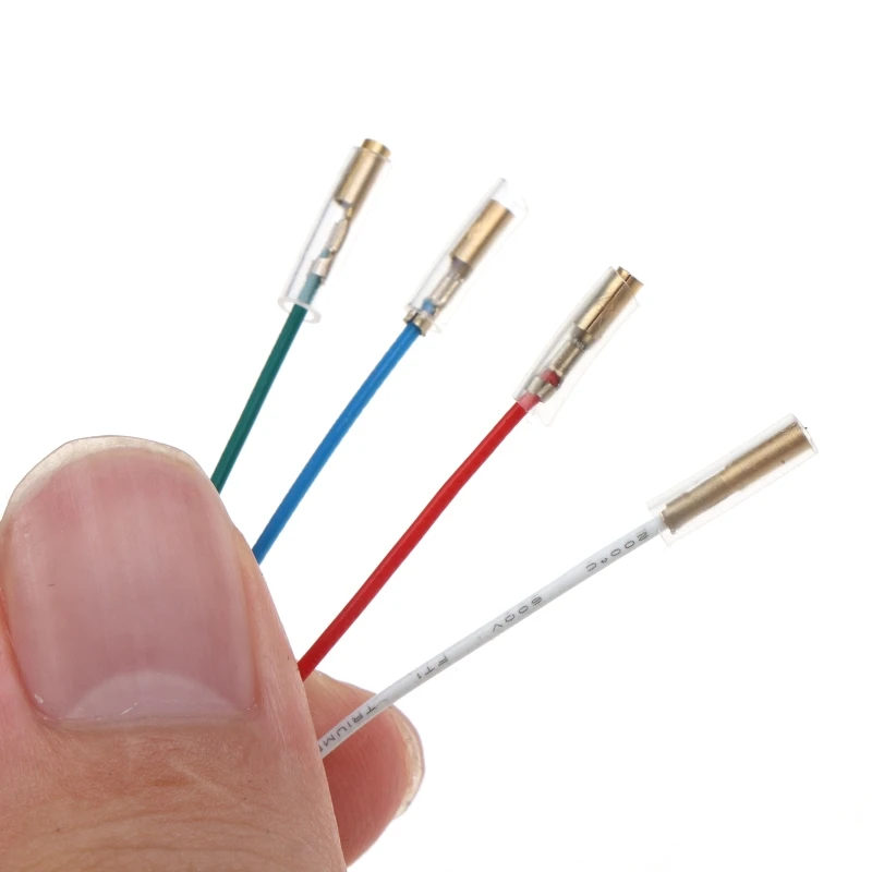 

XD99 4 Pieces Premium Turntable Phonograph Wires Stereo Cartridge Headshell Wires