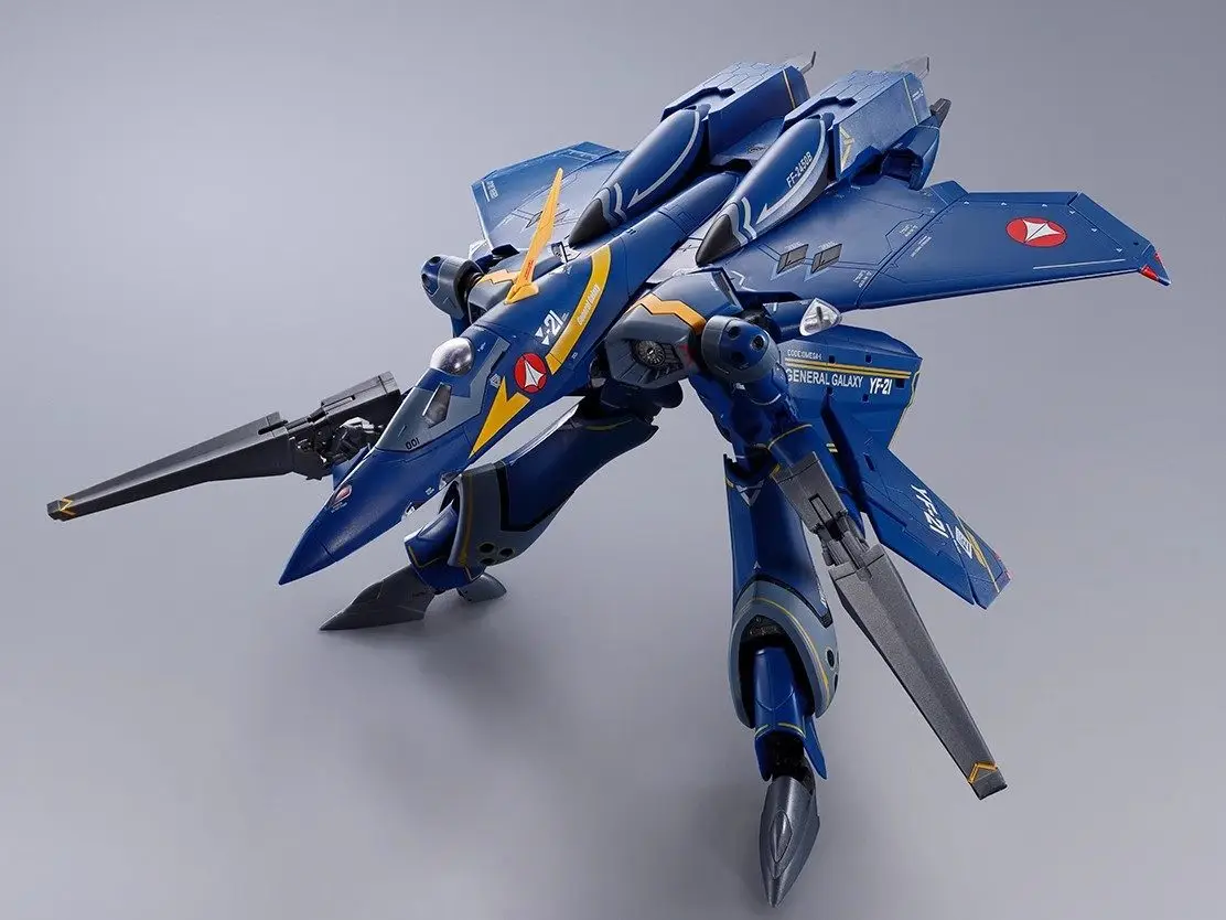 Em estoque, Figura de Ação Bandai DX Super Alloy Macross PLUS YF-21 Swift Garut 3698, Coleção de Presentes