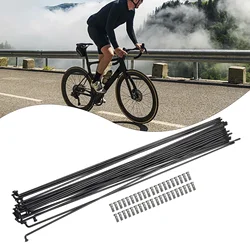 Spokes With NIPPLES Steel 260MM 275MM 289MM MTB Bike Steel SPOKES And NIPPLES For 27.5/26/29er Bike Parts For MTB Road Bike