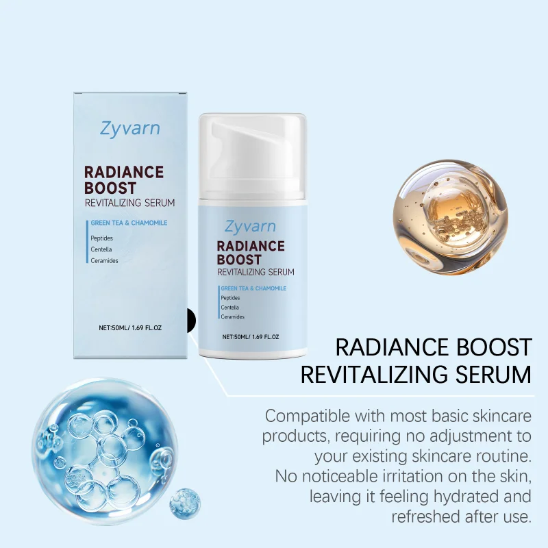 

Facial Essence Red Light Therapy Activation Serum for Face Dark Skin Brighten Serum Fade Fine Lines Moisturizing Repair Dull