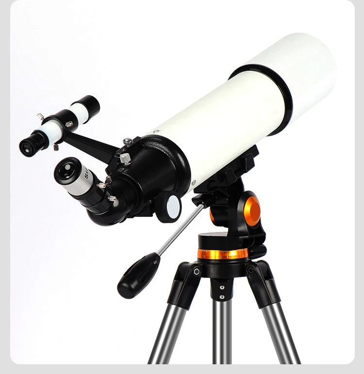 New Design Refractor 80500 Professional Universal Mobile Phone Astronomical Telescope / Telescopio To View Moon