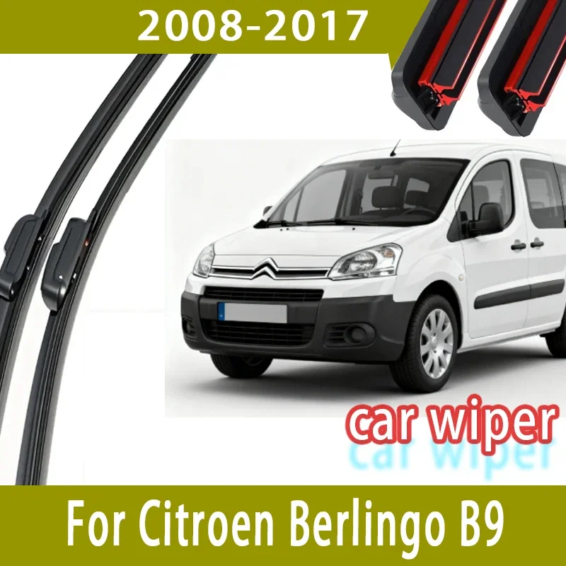 

Wiper front wiper blade for Citroen Berlingo B9 2008-2017 2009 2010 2011 2012 2013 windshield 26 "+16" car accessories