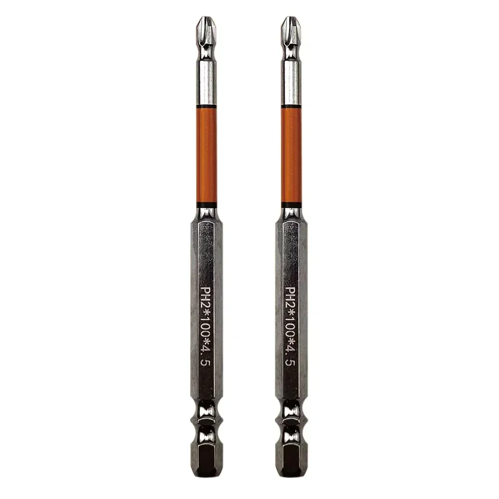 Imagem -04 - ° Chave de Fenda Cruzada Magnética Cabeça de Lote Ph2 para Brocas de Impacto Chaves de Fenda Elétricas 65 mm 80 mm 100 mm 150 mm Unidades Hrc62