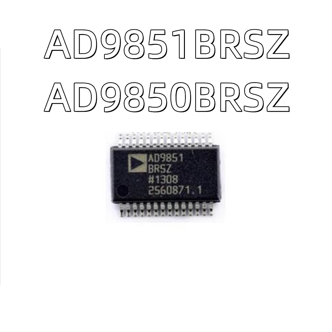 2Pcs/lot AD9851 AD9851BRS AD9851BRSZ AD9850 AD9850BRSZ  Direct Digital Synthesis IC 10 b 32 b Tuning 28-SSOP