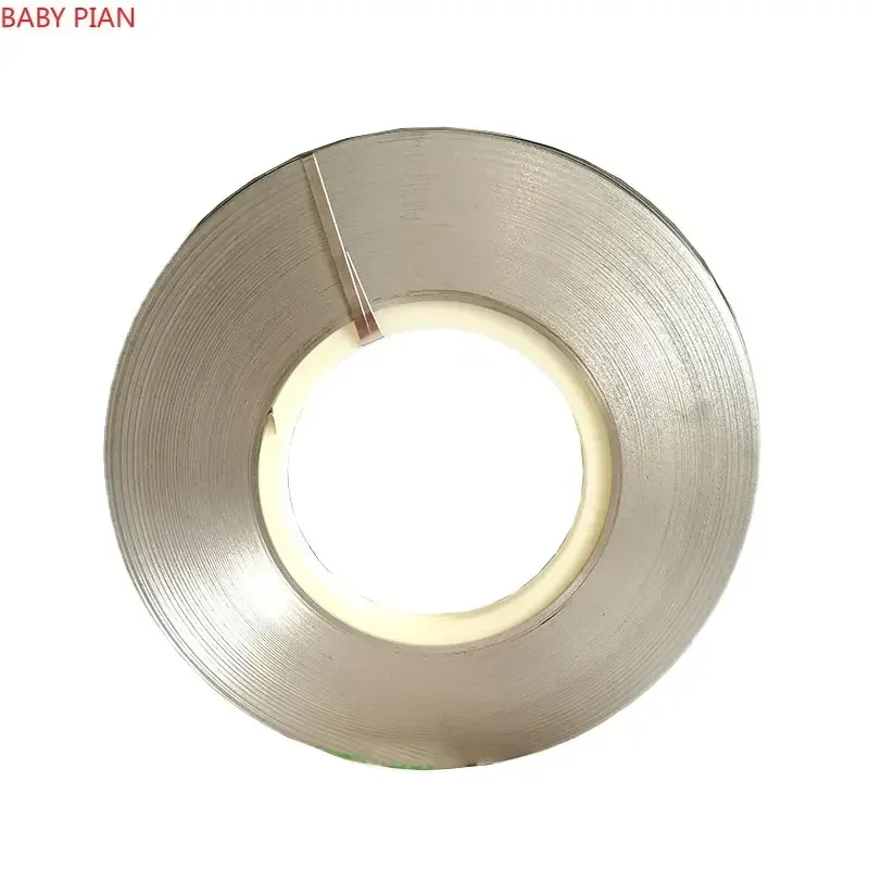 1kg 0.2mm Thickness Lithium Battery Welding Nickel Plated Strip for 18650/21700/26550/32650 Battery Spot Welding Nickel Sheet