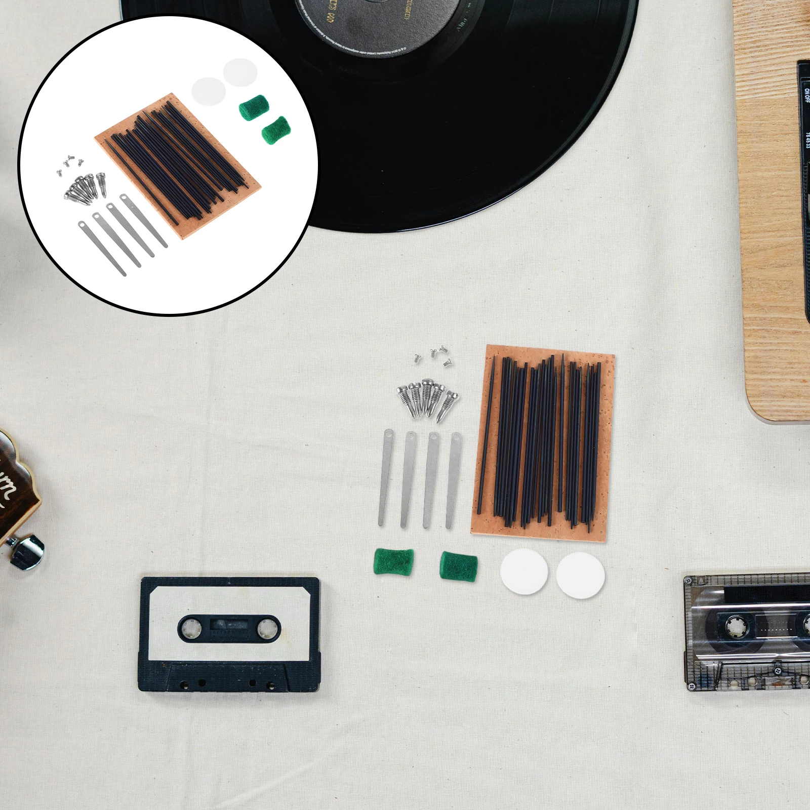 Saxophone Repair Bag Clarinet Neck Cork Tools for Spring Hook Instrument Metal Joint Corks
