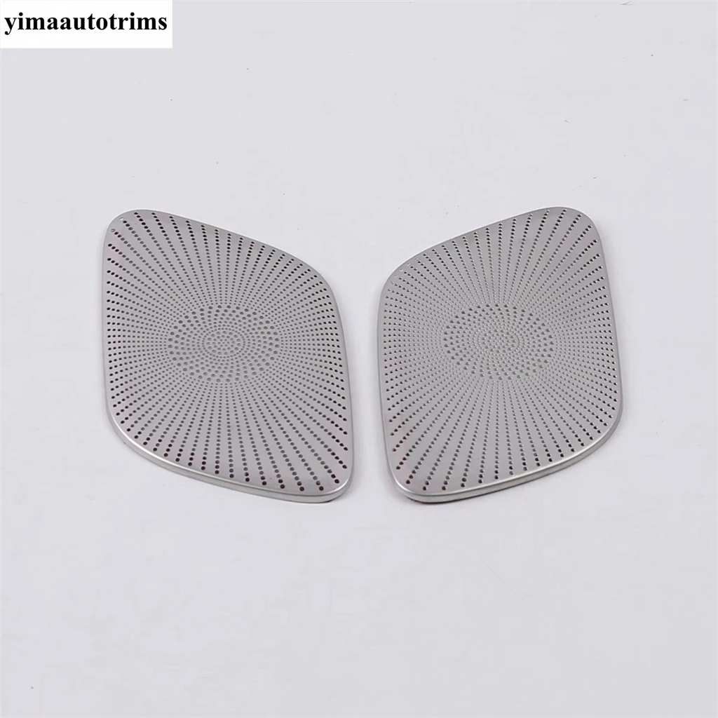 Car Rear Door Speaker Tweeter Sound Audio Frame Cover Kit Trim Accessories For Mercedes Benz A Class W177 A200 A220 2019 - 2024