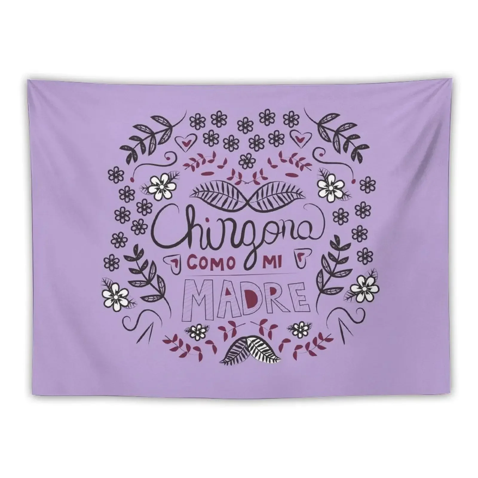 Chingona Como Mi Madre Tapestry Outdoor Decoration Room Decorations Tapestry