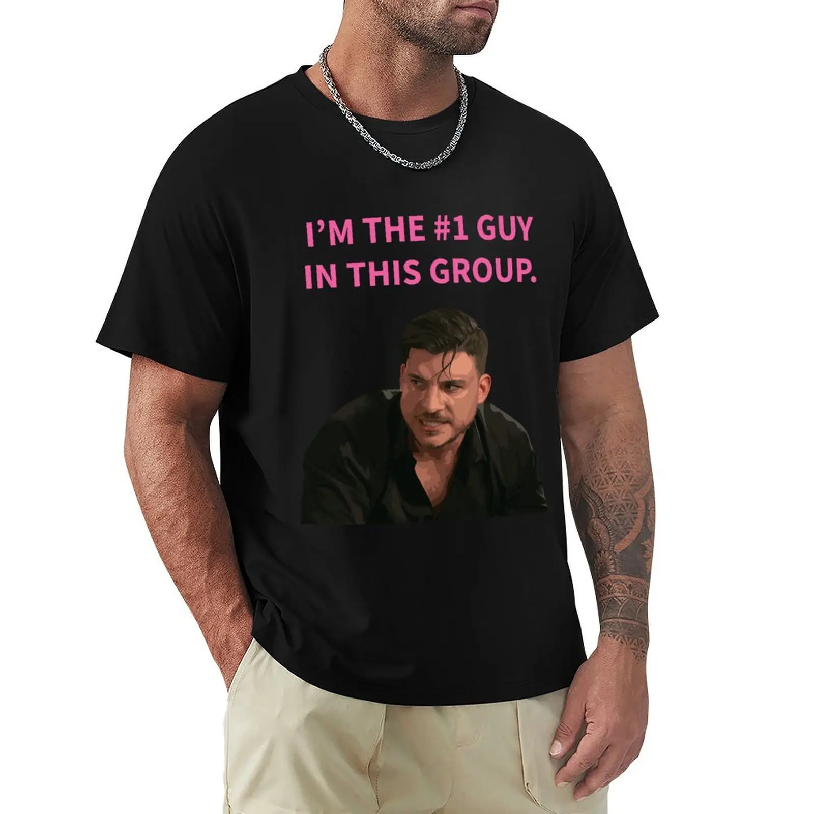 I'm the #1 Guy in this Group T-Shirt Sports Basic Short Sleeve T-Shirt