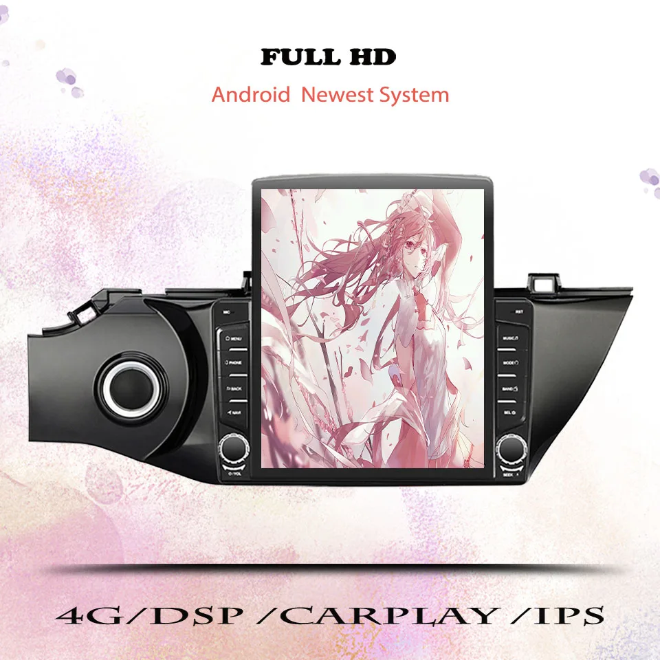 9.7’’ Car Autoradio For Kia RIO 2016 - 2021 GPS Navigation Car intelligent systems Carplay Android Auto Video Music Player