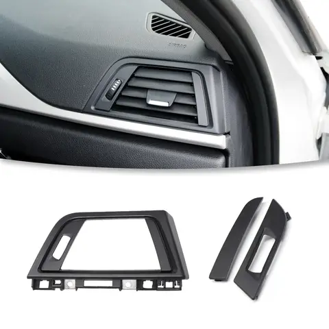 BMW 3 시리즈 F30 F35 51459249114용 LHD 앞좌석 왼쪽/오른쪽 에어컨 통풍구 그릴 아웃렛 패널 프레임 트림 BMW 3 시리즈 F30 F35 51459249114용 LHD 앞좌석 왼쪽/오른쪽 에어컨 통풍구 그릴 아웃렛 패널 프레임 트림