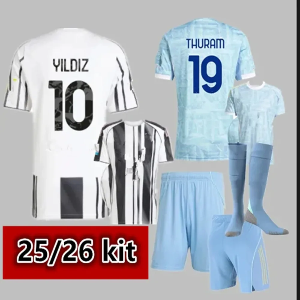 ok 25 26 Juv entuses Kit für Erwachsene und Kinder. Maßgeschneiderte numerische Buchstaben. Neu 2025, 2026 Kinder-Kit-Shirt. Lieferung innerhalb von 10–18 Tagen