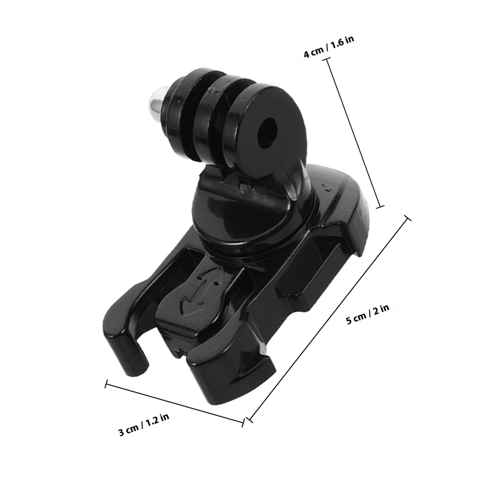 10 قطعة محول كاميرا الحركة مسامير طويلة سطح عمودي مشبك جبل المزدوج الهاتف المشبك آمنة مستقرة سوبر منصب الكاميرا