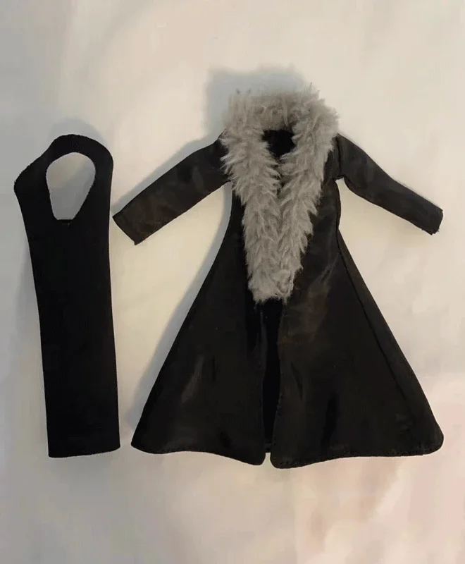 

1/12 Female Soldier Clothes Coat+Dress Model for 6''Romankey Figure
