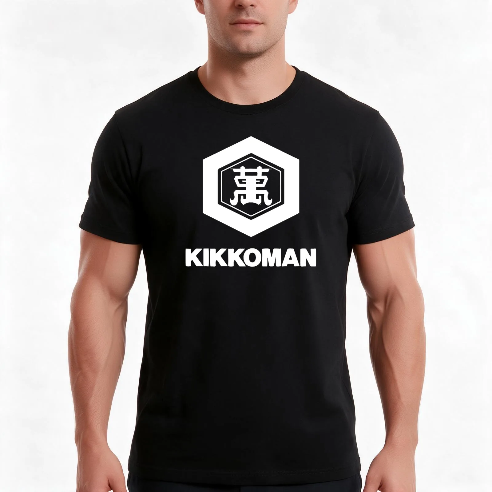 Best To But For Gift Family '-Kikkoman Soy Sauce Logo T-Shirt Summer Casual Cotton Tee Oversized Streetwear Tops 100% Cotton