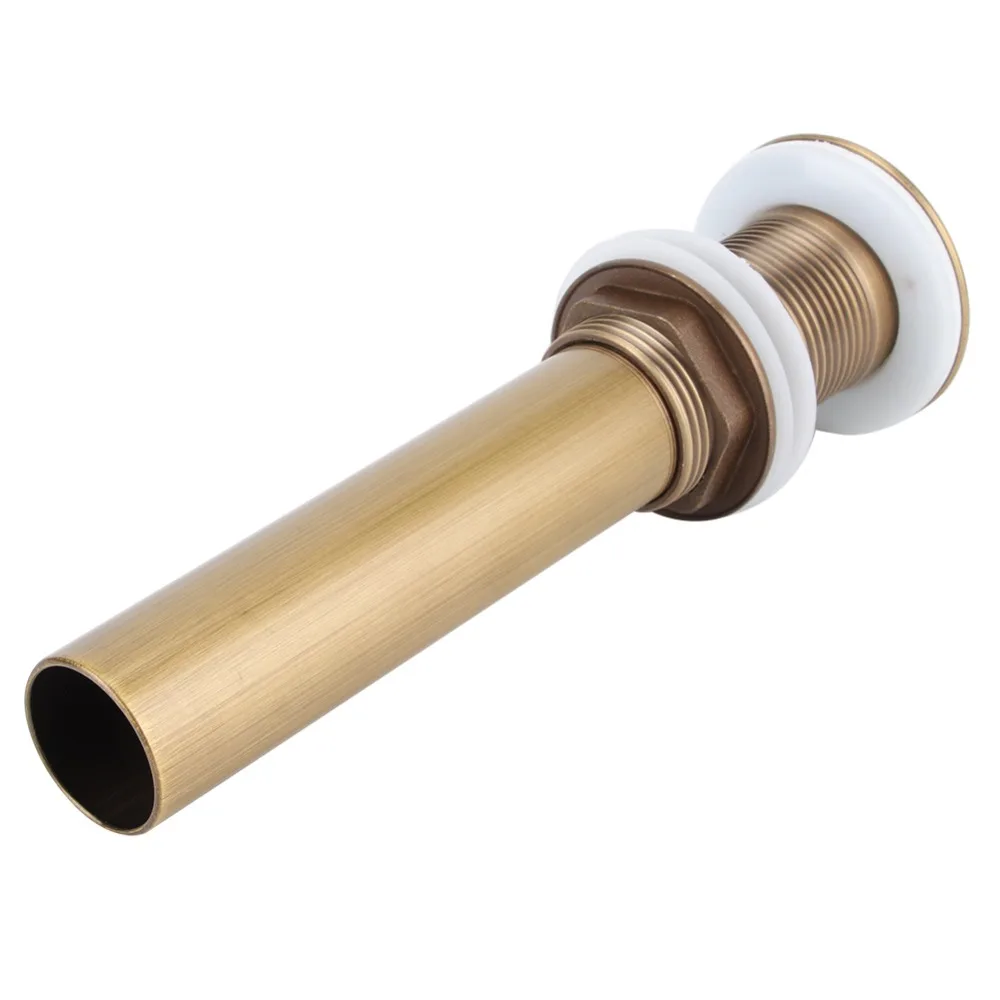 Brass Material Basin Drain Stopper Flap Type Antique Brass Bathroom Drain Stopper Without Overflow Rust Proof Drain Stopper