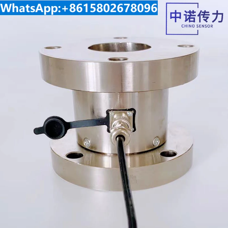 

Double sided flange type static torque sensor and torque dedicated display instrument