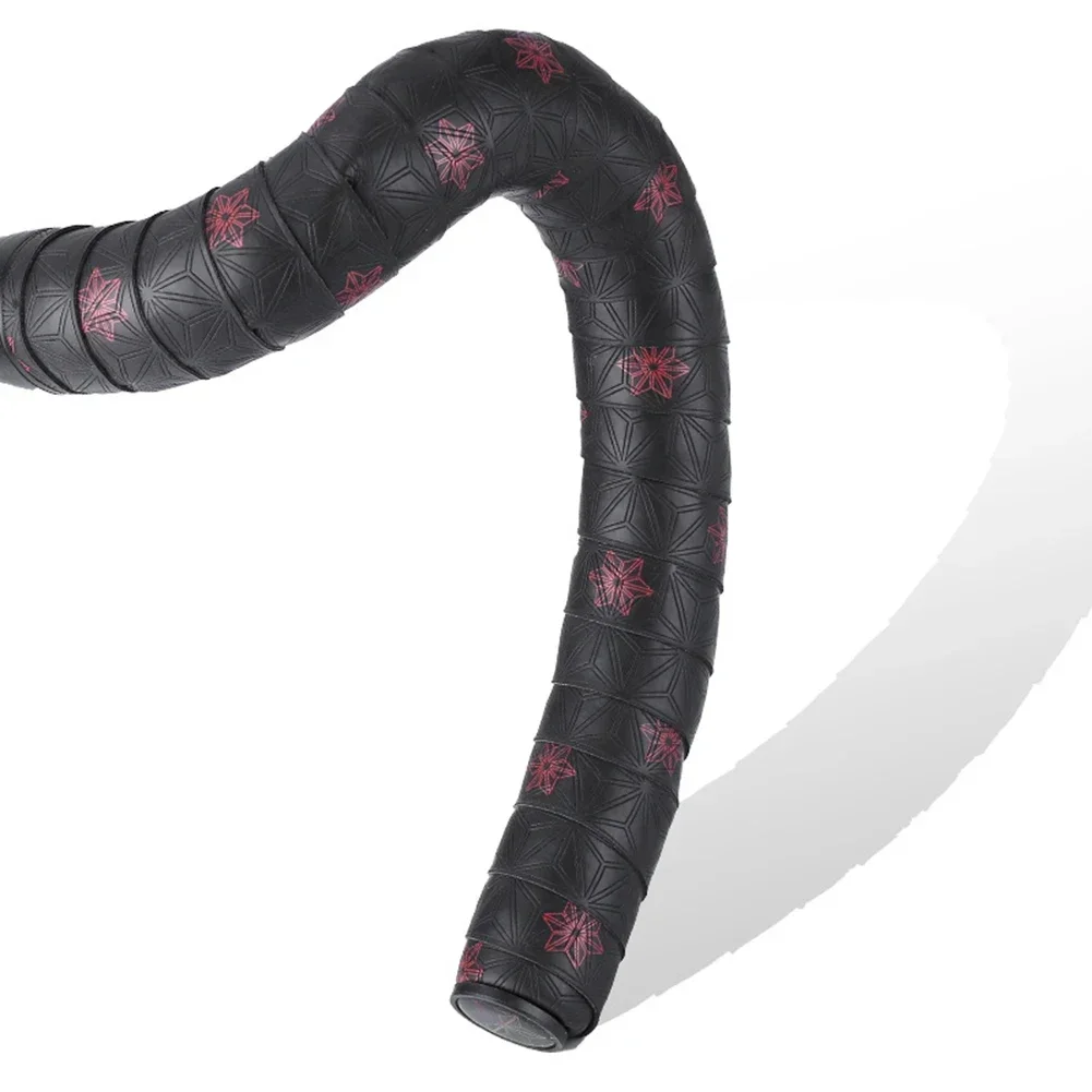 1 Pair Road Bike Handlebar Tape, Anti-Slip Shock Handle Bar Tape with PU Anti-Vibration Wrap, Bicycle Handlebar Durable Tape