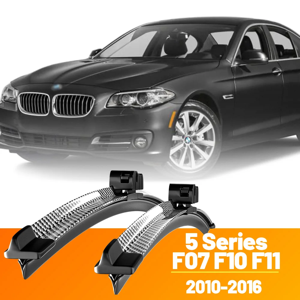 2 stücke Frontscheibe Scheibenwischerblätter Carbon Faser Scheibenwischer Für BMW 5er F07 F10 F11 2010-2016 2011 2012 2013 2014