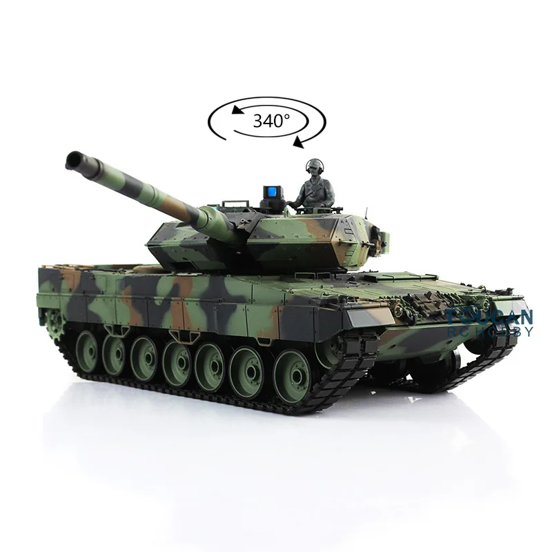 

1/16 2.4Ghz Heng Long 7.0 Plastic Ver Leopard2A6 RC Tank 3889 Remote Controlled Vehicle TH17573-SMT2