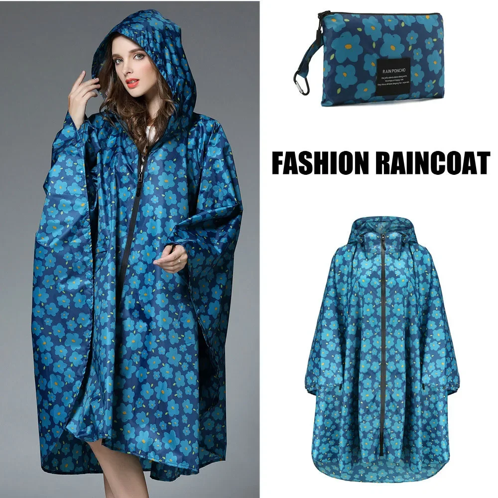 

Big Size Women Raincoat Lightweight Biker Rain Coat Poncho Ladies Waterproof Men Motorcycle Raincoat Adults Windproof Cloak Gear