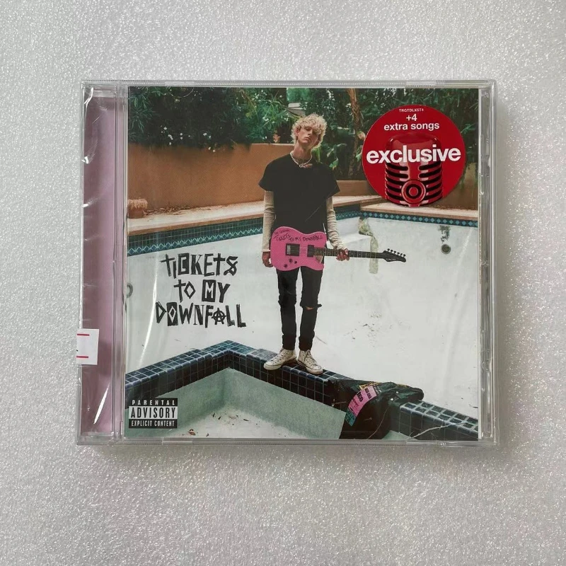 

Pop Punk Machine Gun Kelly Music CD Tickets To My Downfall Album Music Record Cosplay Walkman Car Soundtracks Box Party Music