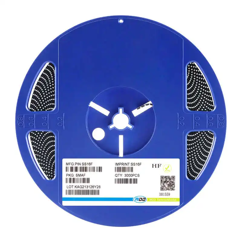 الأصلي حقيقية SS16F SMAF 60 فولت 1A SMD شوتكي ديود (10 قطعة)