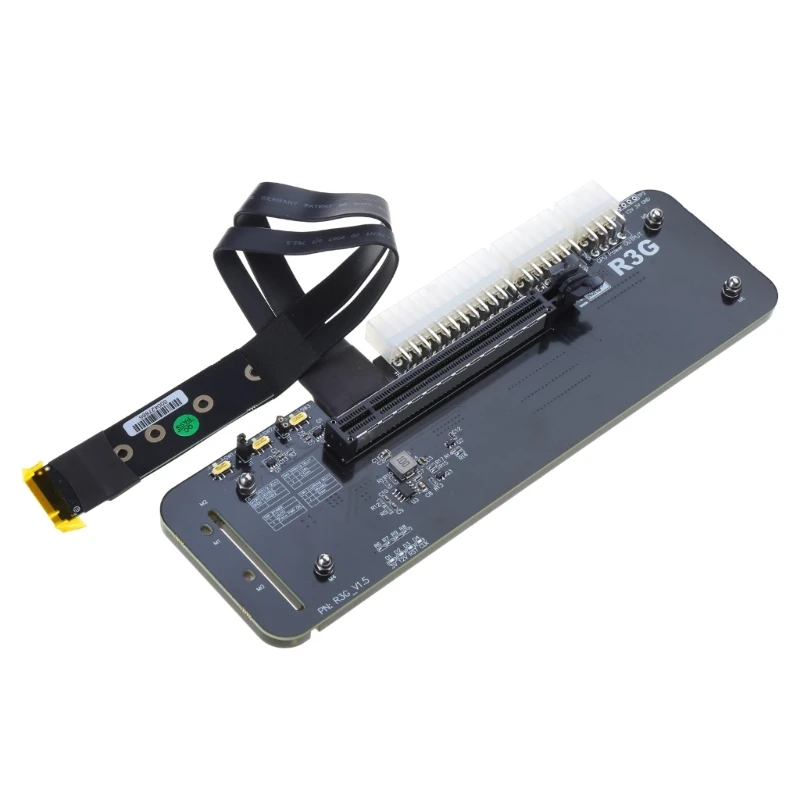 R43SG/R43SGTU M.2 M-key to PCIE 3.0x4 External Graphics Card Stand Bracket for NVME Host Expansion Card Graphics Dock