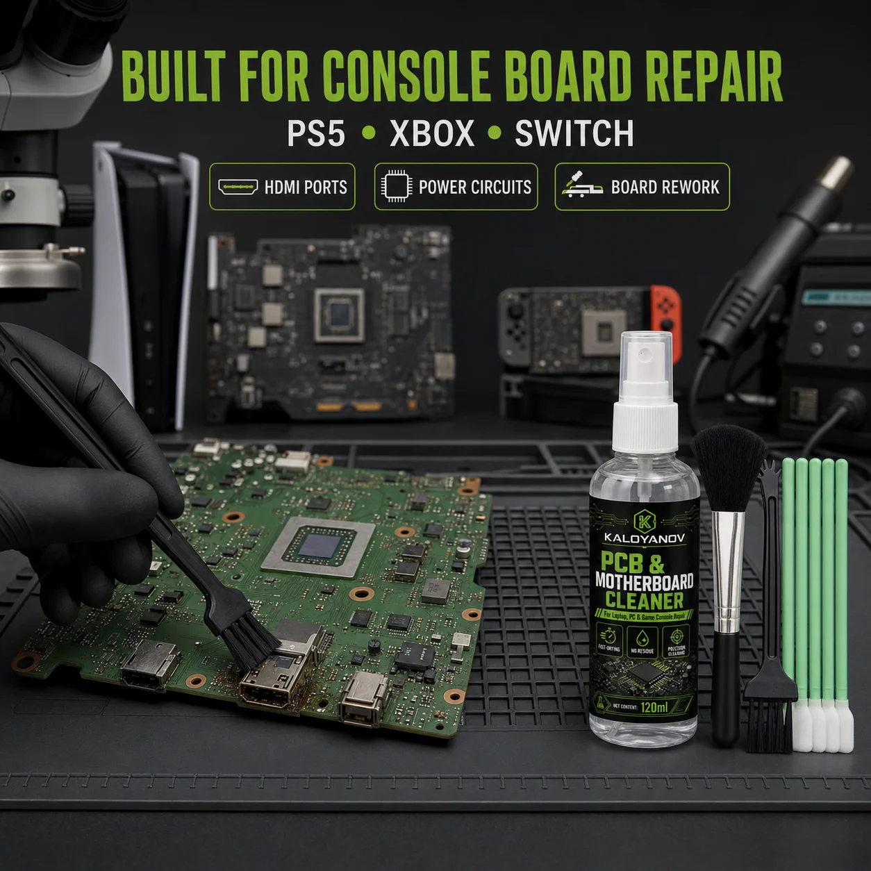 Kit di Pulizia PCB Elettronico - Electronics Repair Xbox recensione e prezzo