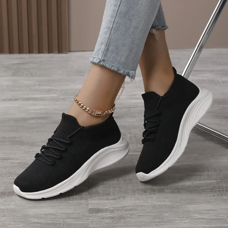 

Женская спортивная обувь на платформе, белые кроссовки для тенниса, Новинка лета 2024