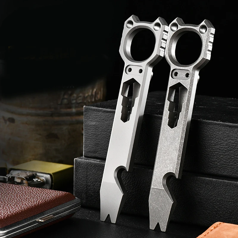 titanium-alloy-multifunctional-pry-bar-bottle-opener-wrench-outdoor-portable-edc-small-tool
