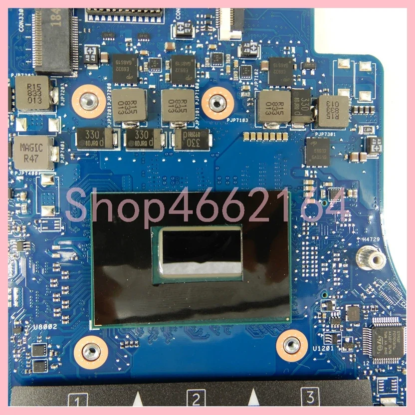 Imagem -04 - Placa-mãe Vulcan15 _ N18e para Dell Laptop Mainboard i5 i7 i9 Cpu Rtx2060 Rtx2070 Rtx2080 Gpu Dell g5 5590 g7 7590 g7 7790