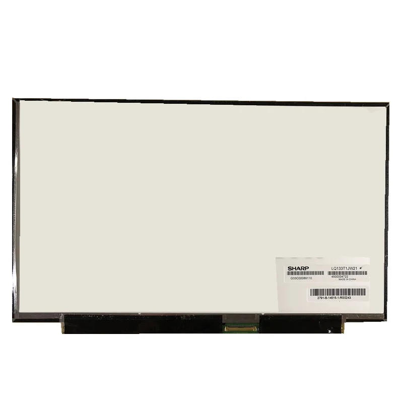 Светодиодный дисплей, ноутбуки, ЖК-панель, 13 дюймов, 13,3, поставщики экрана ноутбука, Китай, LQ133T1JW21, 13,3 дюйма, ЖК-модуль IPS, 40 контактов, 2K
