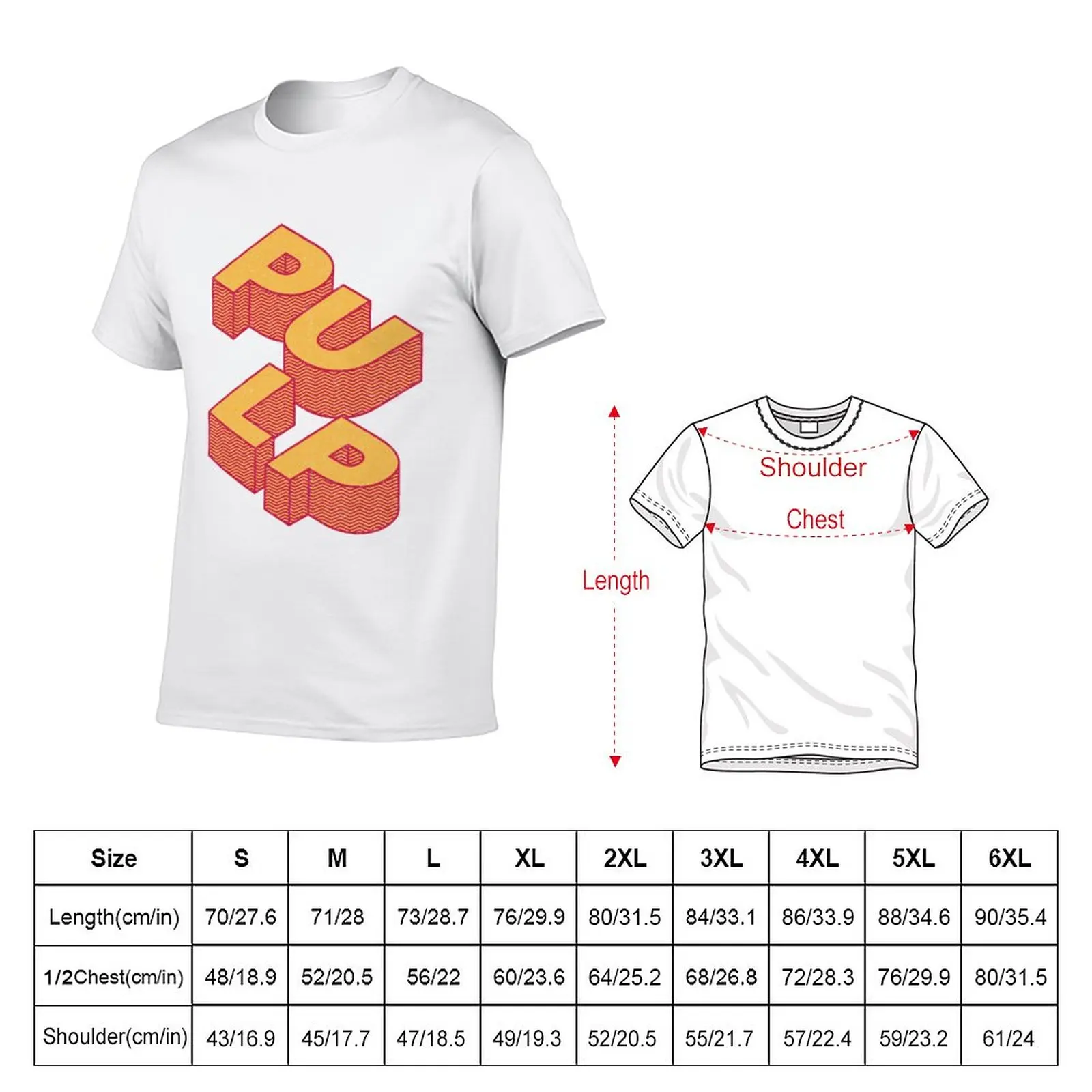 New It's pulp T-Shirt t-shirts man Blouse mens t shirts pack