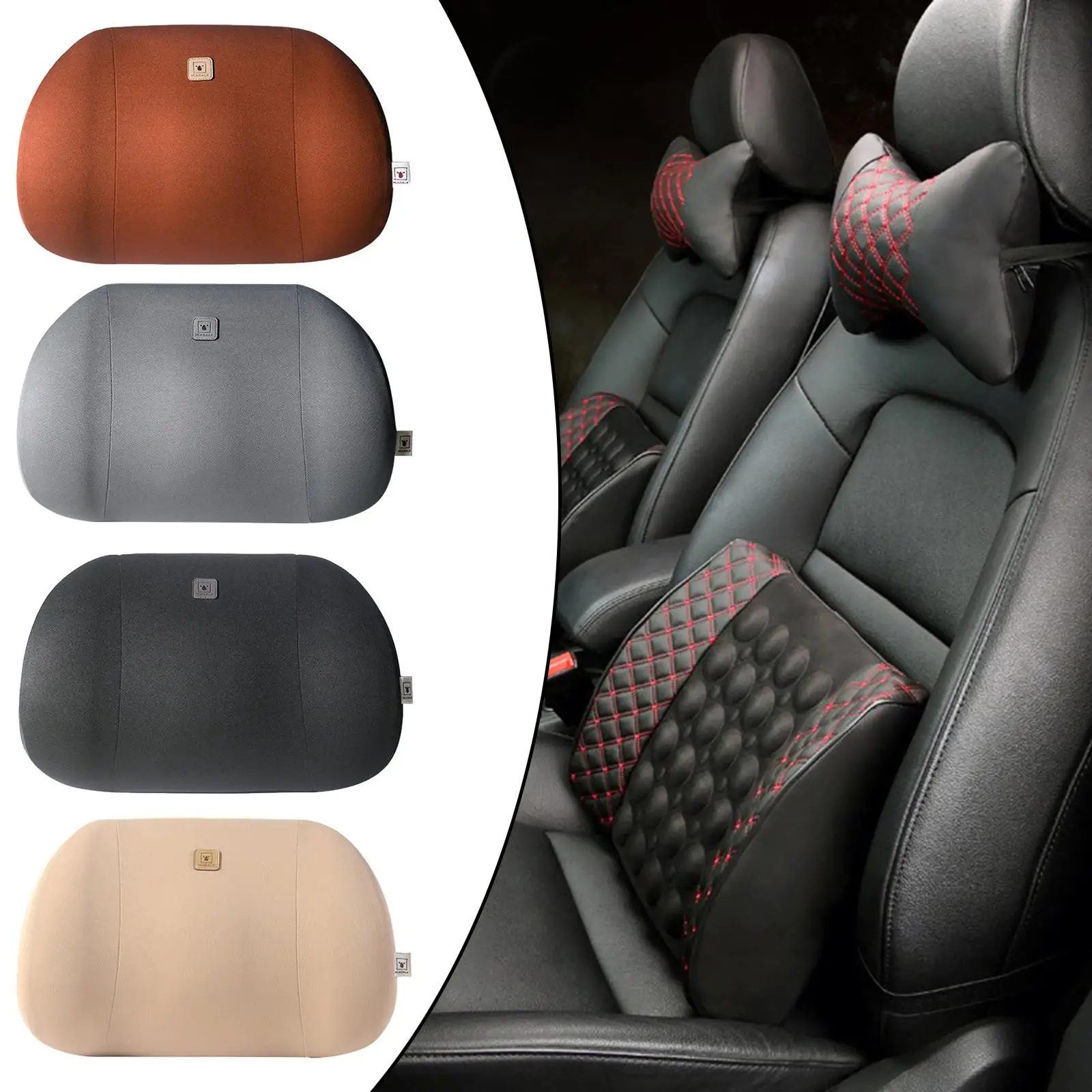 

Memory Foam Lower Support Cushion Breathable Pillow Home Office Chair