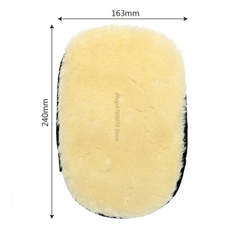 1-12pcs Car Styling Wool Soft Brush Towel Clean Gloves For Automotive Polishing Machine Cleaning Brush For Cars