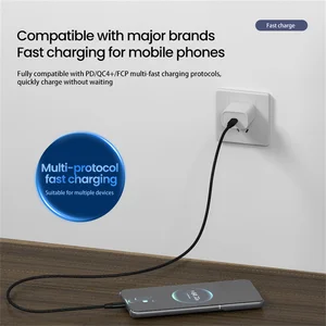 Type C for Cable Type, super fast loading, USB data cable for laptop, tablet, macbook, iPad, Iphone 15, Dell, PS5, switch, PD, 240W 10 Main Sales PS5 Glasses VR - №5