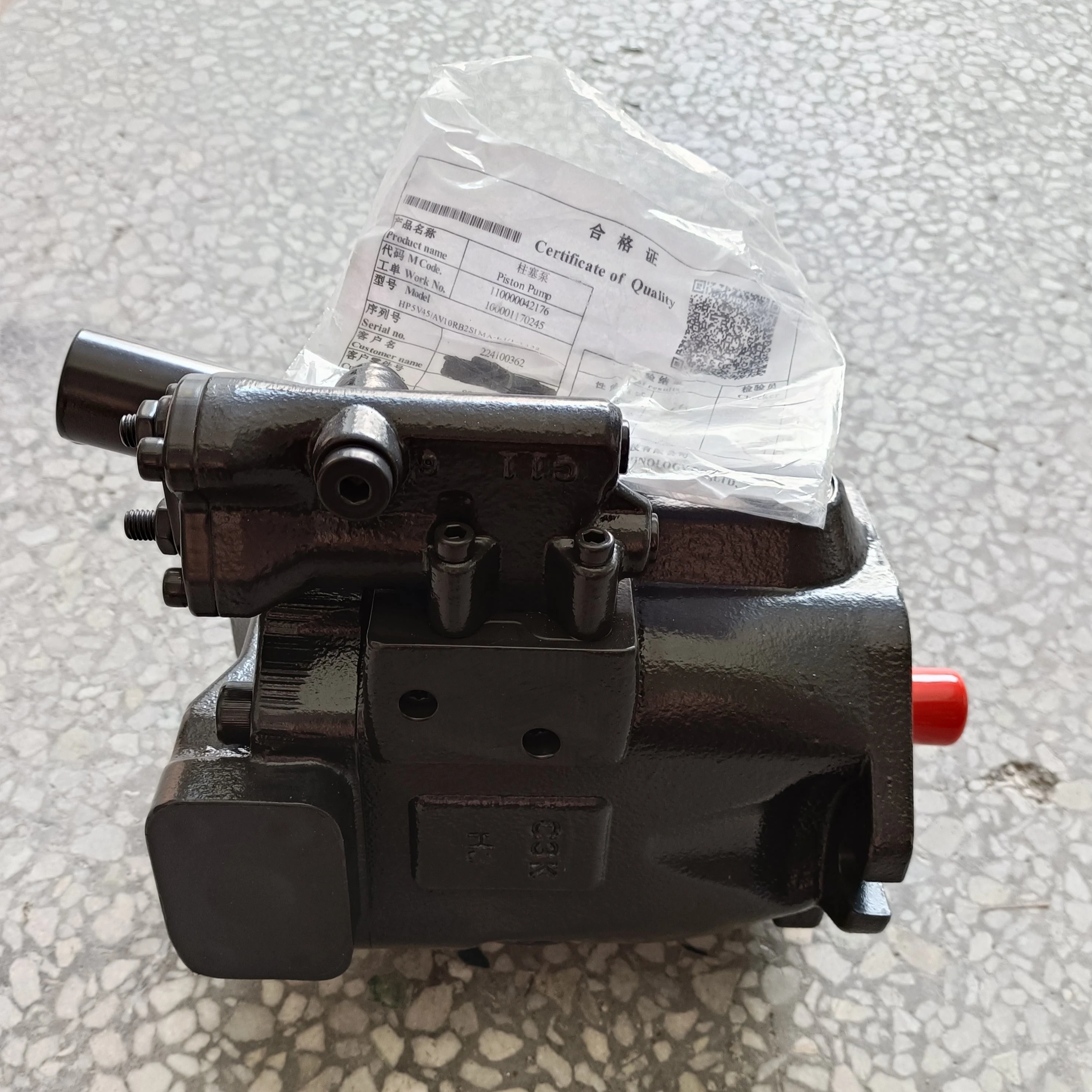 

Original Excavator Spare Parts HP3V80/AV10RTM-L1/1-T162 Main Pump XE75DA Construction Machinery Parts
