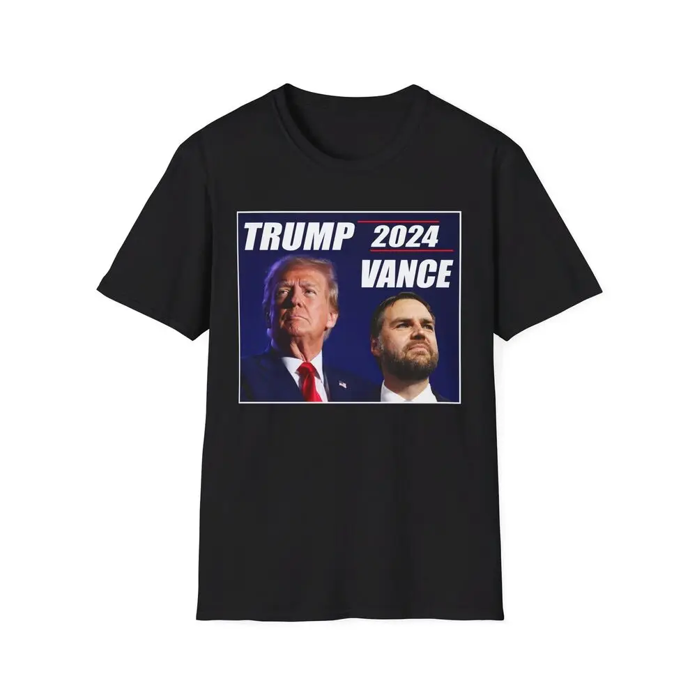 Donald Trump JD Vance 2024 Tshirt Republican Election Campaign Shirt MAGA Tee