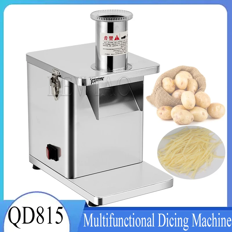 

Electric Multifunctional Slicer Shred Fully Automatic Vegetables Dicing Machine Commercial Carrot Potato Onion Granular Cutter D