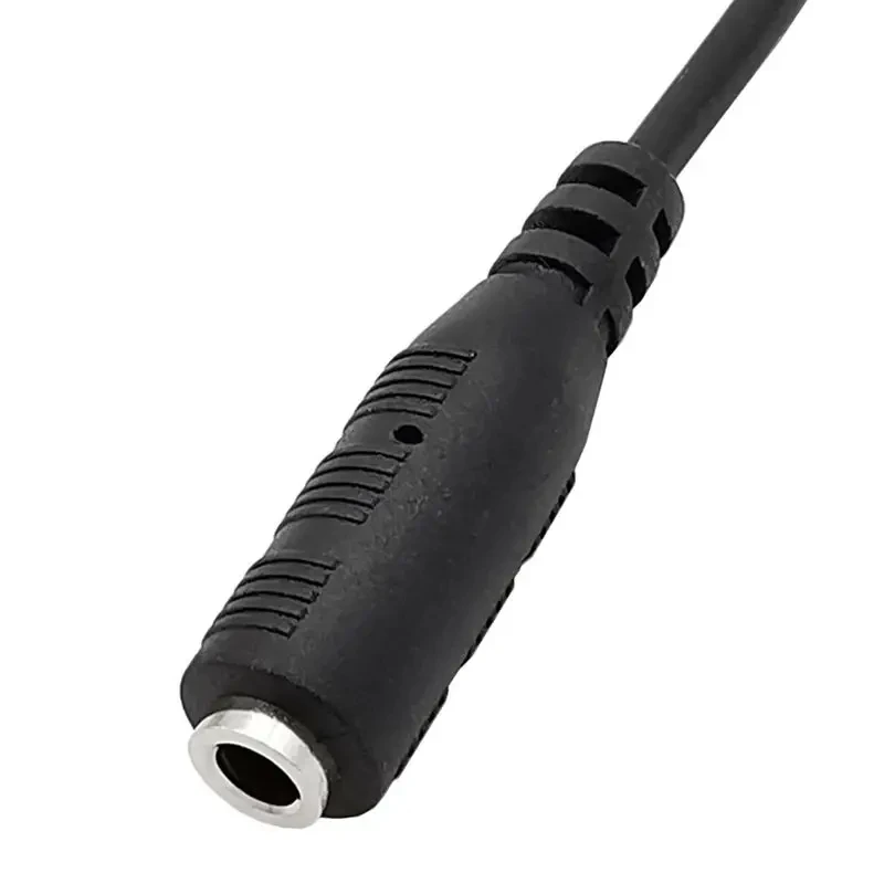 90-Degree Mini USB To 3.5mm Audio Adapter Cable V3 Mini 5P To 3.5mm Mother Phone Headphone Adapter Cable