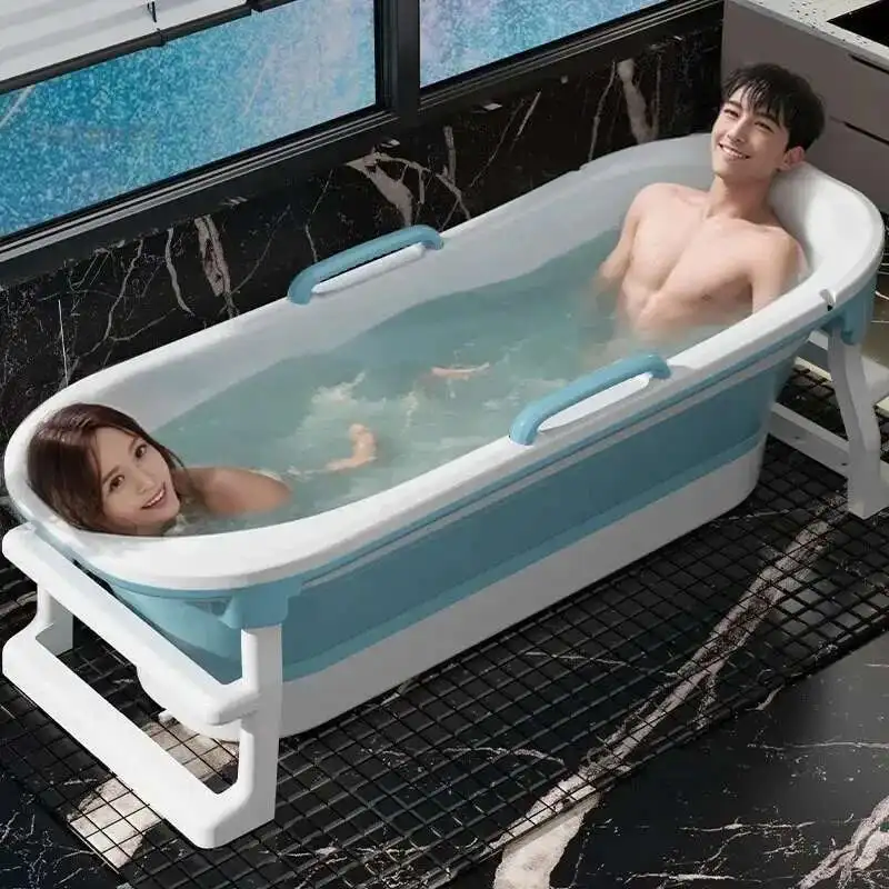 折りたたみポータブル浴槽大人用全身アイスバススパ浴槽大型ベビープール家庭用肥厚バスバケツ