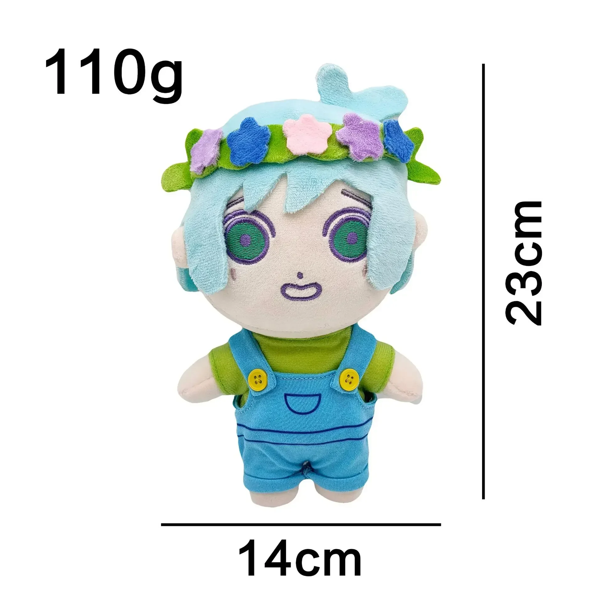 Cartoon Omori Plush Toys Aubrey Kel Mari Basil Hero Cosplay