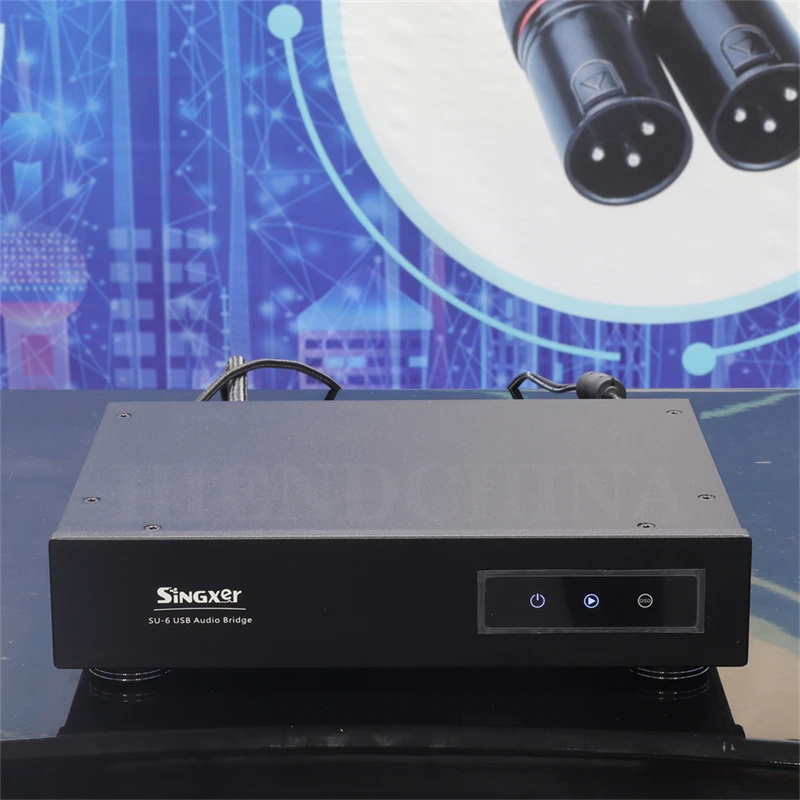 S-18 Singxer SU-6 DDC USB Цифровой аудиоинтерфейс XMOS XU2008 CPLD Интерфейс фемтосекундных часов